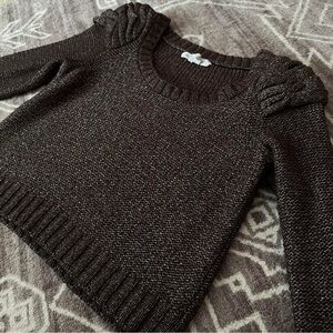 Brown/Silver Sweater